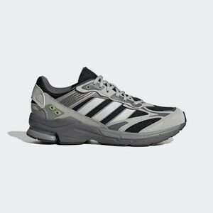 Adidas Spirtain Gray and Black Running Shoes